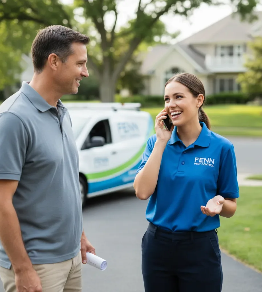 Fenn Pest Control customer support in Flower Mound